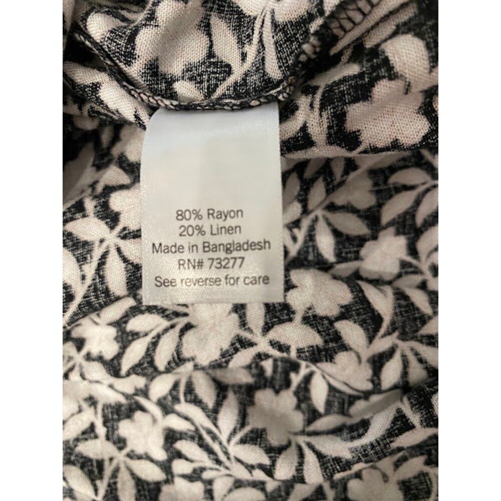 Sonoma‎ Goods for Life Women’s Plus Floral Linen Blend Maxi Dress Size 2X - Picture 6 of 9
